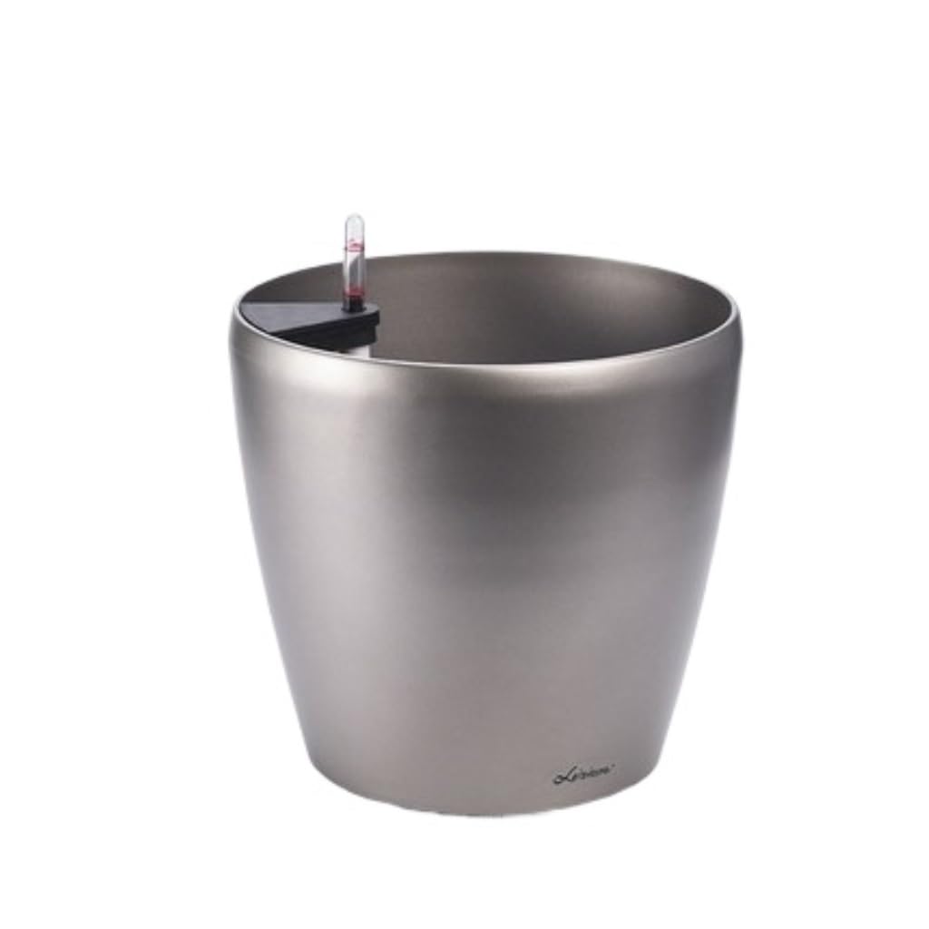 Gelasige E Gelasig Flower Pots Round Flower Pot Simpl Balcony Potted Self-Watering Pot Round Flower Pot Outdoor Flower Pots