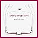 LOVIVY 3 Pack Rimless Reading Glasses for Women Blue Light Blocking Readers Tinted Edge Spring Hinge Pattern Print Arm Eyeglasses Mix 2.50