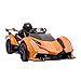 Produktbild HOMCOM Kinderfahrzeug offiziell Lizenziertes Lamborghini GT Elektroauto für Kinder mit Fernbedienung 2 x 35W Motoren Musik(MP3/USB/Bluetooth/ TF) Licht 36 Jahre Metall Orange 117 x 66 x 50 cm