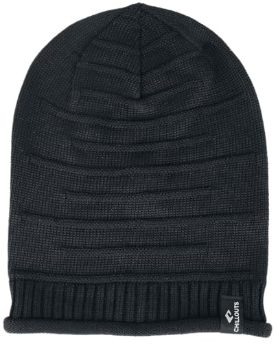 CHILLOUTS Erik Hat Unisex Mütze- Beanie Herren Winter Warm, Mütze Damen Winter, Unisex Wintermütze Kälteschutz, Hochwertige Beanie schwarz – Ansicht 2
