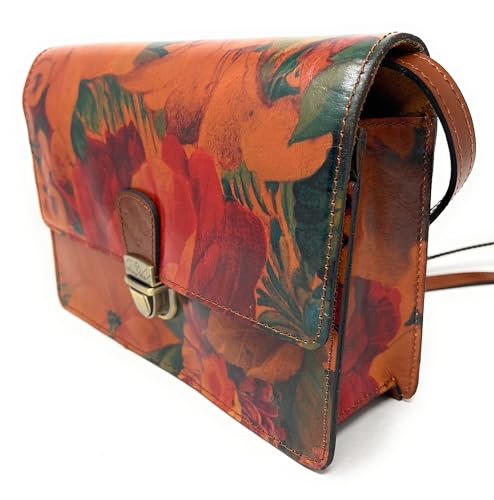 Image of Patricia Nash Locri Leather Crossbody Bag