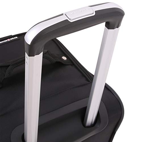 SWISSGEAR Large Lightweight Rolling Duffel | Wheeled, Soft-Shell Luggage | Men's and Women's - Blue/Green