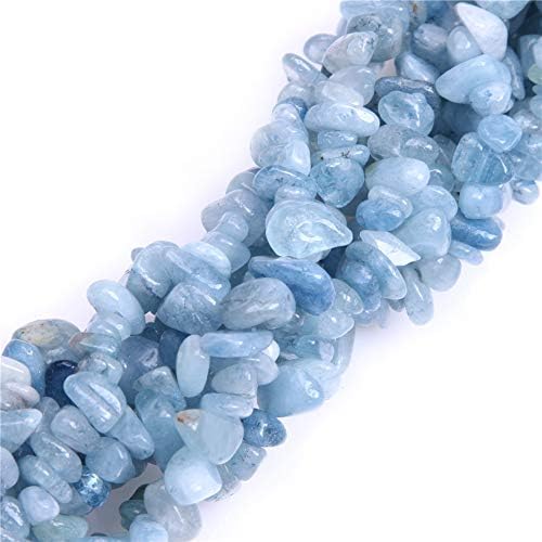 GEM-Inside Genuine Howlite Chips 5-8mm Gemstone Semi Precious for Jewellery Making 34" per Strand