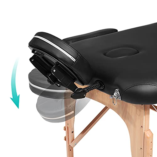 Massageliege XLL – Zusammenklappbarer Massagetisch, 3-teilig