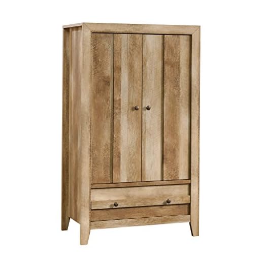 Sauder Dakota Pass Armoire, Craftsman Oak finish