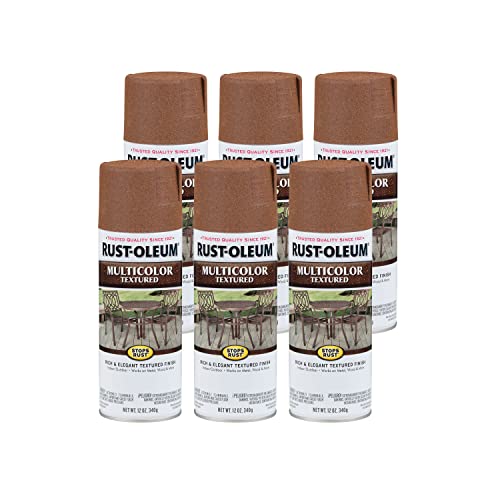 Image of Rust-Oleum Stops Rust Multi-Color Textured Spray Paint, Rustic Umber