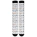 ALAZA Cute Owl Owlet White Compression Socks for Women Men Circulation Long Socks Running Athletic Cycling 1 pair