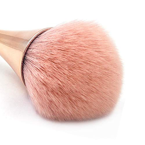 Large Flat Top Kabuki Foundation Brush By Keshima Premium Makeup Brush for Large Coverage Loose Powder Bronzer Blush Blending Buffing Face Brush (Size : A)