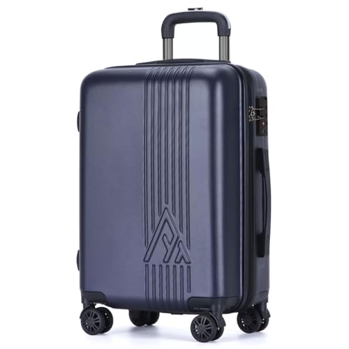Catálogo de Maletas de viaje en oferta los 10 mejores. 49 Maleta De Viaje Carry On 20' de Mano Cabina 10kg Rígida Doble Refuerzo Con * TSA Lock * Luggage suitcase Armored Travel (Azul)
