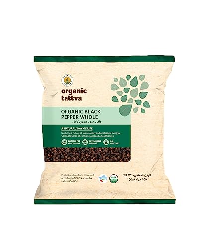 Organic Tattva Organic Black Pepper Whole 100g