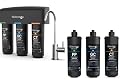 Waterdrop TSB + 10PP 10GC 10CT 8 Layer High Capacity Under Sink Water Filter, Reduces PFAS, PFOA/PFOS, Fluoride, Chlorine, Bad Taste & Odor, with Dedicated Faucet