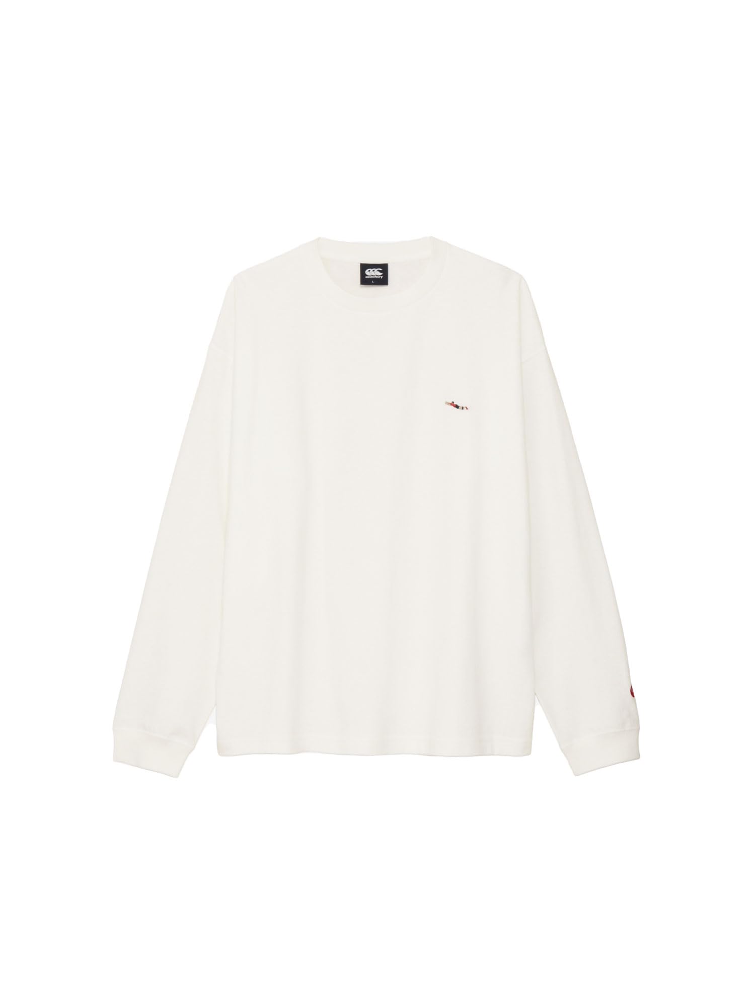 [カンタベリー] Ｔシャツ EMBROIDERY L/S TEE