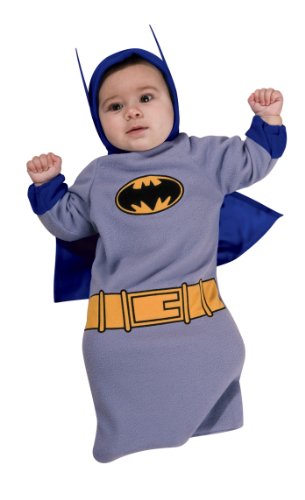 Batman The Brave And The Bold Baby Bunting, Batman Print, 0-9 Months Costume