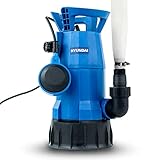 Hyundai 1100W Electric Clean and Dirty Water Submersible Water Pump, 3 Year Warranty - Image 8