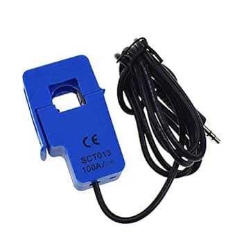 SCT-013-000 10A 20A 30A 50A 100A Non-invasive AC Current Sensor Split ...