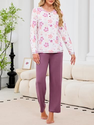 50% Off iChunhua Women's Fall Pajama Set - Loose Sleepwear