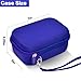 USB Flash Drive Case, Thumb Drive, Memory Card SD SDXC SDHC Card Holder Organizer, Electronic Accessories Storage Bag for SanDisk/SamData/Samsung/TOPESEL/Memory Stick/YubiKey - Blue(Box Only)