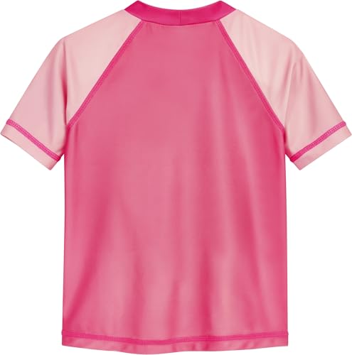 Playshoes Mädchen Badeshirt Rash-Guard-Shirt, Kurzarm Tupfen, 146/152 cm