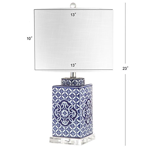Jonathan Y JYL3006A Choi 23 Inch Chinoiserie Led Table Lamp Traditional Bedside Desk Nightstand Lamp thumb #2