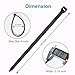 Zip Ties 14 inch(100 Pack), 60 lb, Black Heavy Duty Wire Ties, UV Resistant Cable Ties for Indoor and Outdoor Use, LOCKLOCK