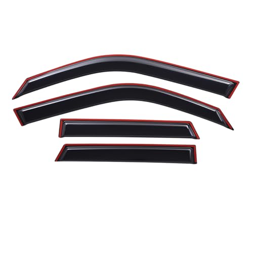 Lightronic Extra Durable Clip-on in-Channel Auto Vent Window Visor, Fits 2021-2026 Ford Bronco Sport, UV Protection Rain Guard, Original Wind Deflector, No-Drill Easy Install, Dark Smoke, 4-Pcs by Lightronic - Used condition - Image 3