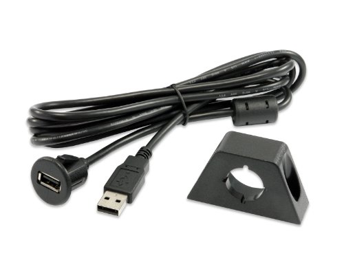 Cavo prolunga USB 2 metri Alpine KCE USB3 2 m USB Cavo con Presa da Incasso, 48193