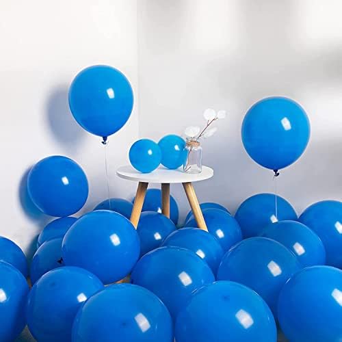 KAINSY Metallic Gold Balloons 18 Inch, Giant Gold Metallic Chrome Party Balloons Decor, 6 Pcs Large Shiny Latex Balloons Set Ribbon, Thick Balloons Birthday Wedding Baby Shower Christmas