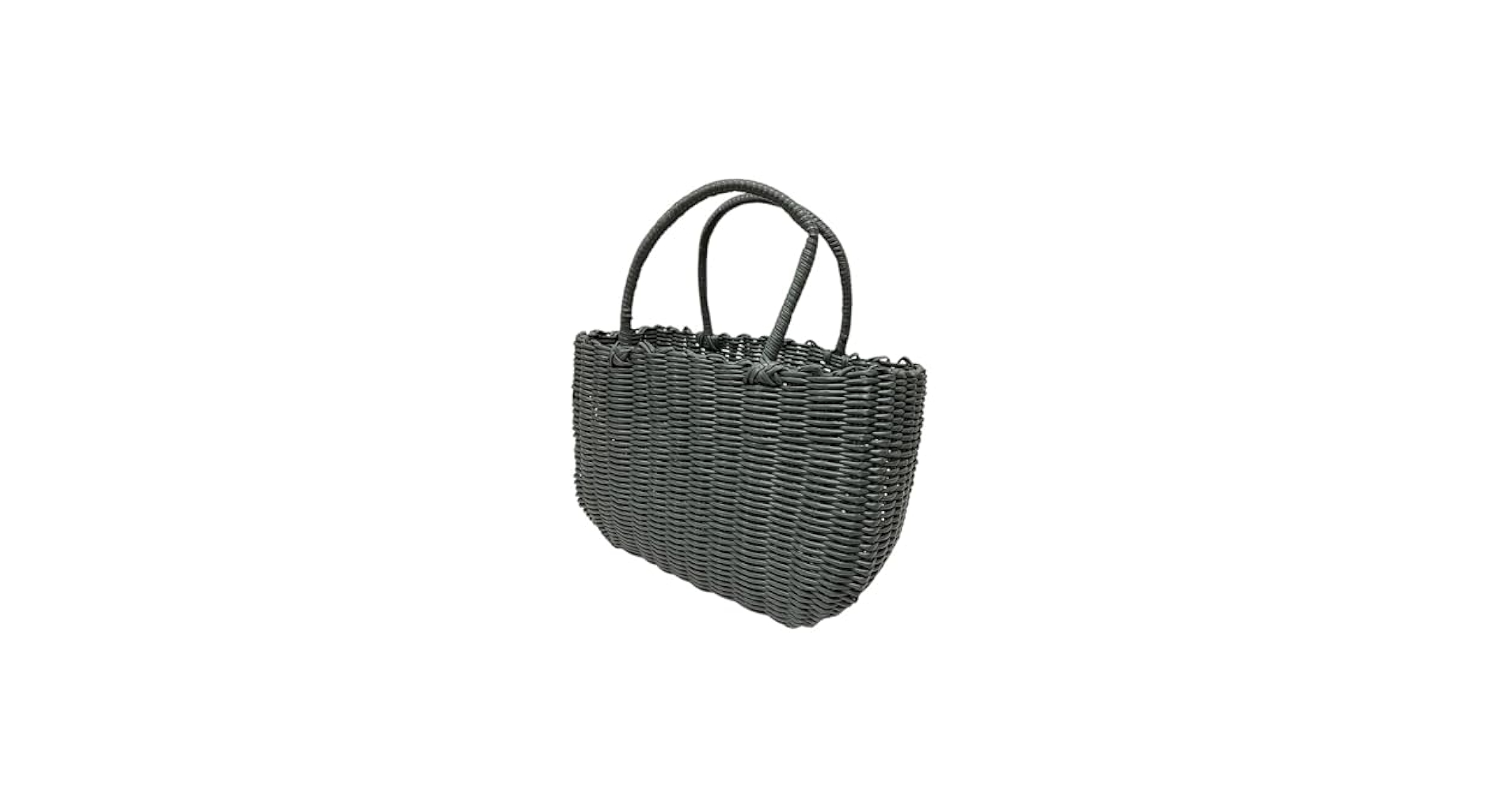 Amazon.co.jp: [丸和貿易] かごバッグ プラリュクス グレー
