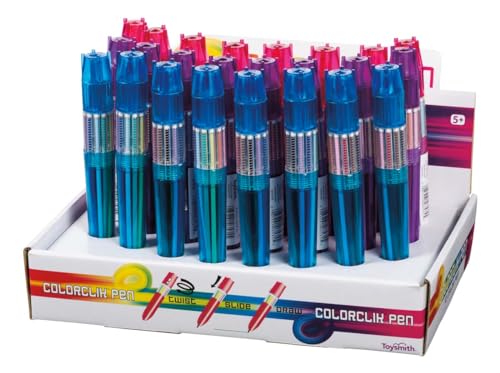 ColorClick Pen - Pen Barrel Case Colors May Vary (Pink, Purple or Blue)