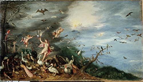 Affiches et gravures de Jan Brueghel l'Ancien pour décoration salon élégant