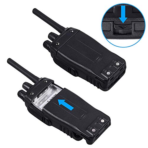 ESYNiC 2 Paia Walkie Talkie Ricaricabile VOX Radio...