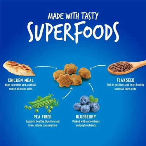 Fruitables Cat Treats | Crunchy Cat Treats | Healthy Low Calorie Cat Treats Packed with Protein | Free of Wheat, Corn and Soy | 2.5 oz (Pack of 3) - Thumbnail 4