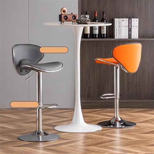 Tabourets de bar avec dossier confortable contre le mal de dos - 3