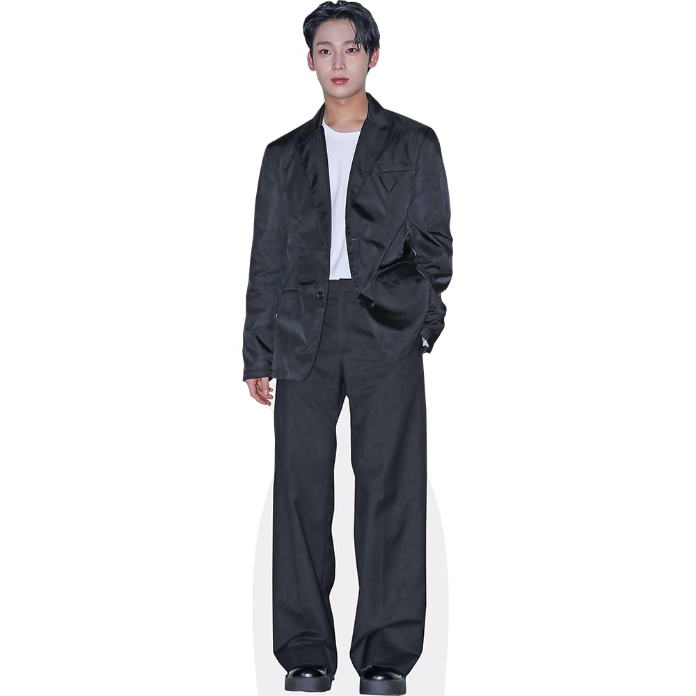 Kim Sunoo (Black Suit) Life Size Cutout