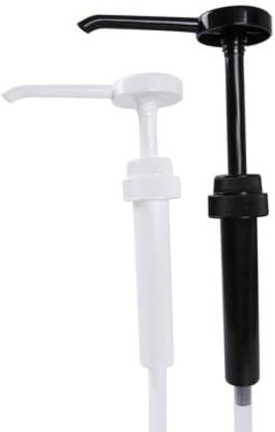 Adems 5 Litre Pump Dispenser (1 Pack) for 5ltr Containers, universal usage for Commercial and Home Use Pump neck size 38-400, White