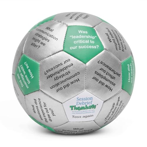 Image of Trainers Warehouse 6 inch Thumball Collection, 32 Prompts for Conversation, Team Building, Relationship and Training