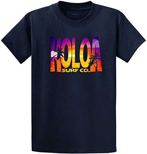 Koloa Surf Jamaican Sunset Heavyweight Tee - Sizes Reg Big and Tall