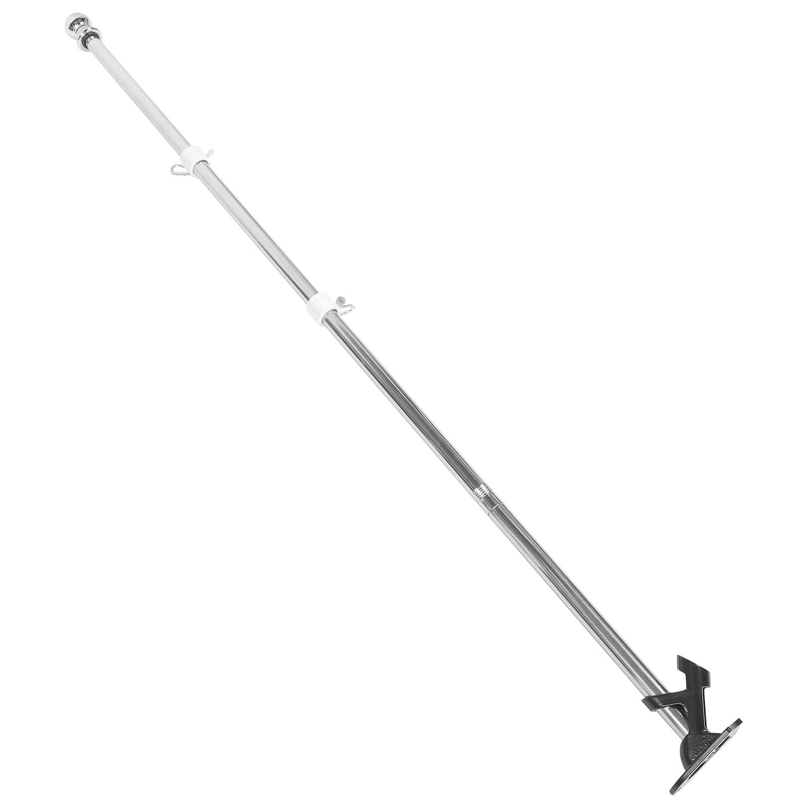 Toyvian 1,5m Fahnenmast aus Edelstahl, Rostfrei, Weihnachten Geschenkideen