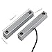 BE-TOOL Recessed Wired Door Window Sensor Magnetic Reed Switch for Home Security Alarm System, Magneti Door Switch, Contact Sensor(NC)