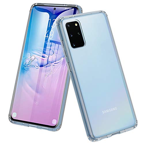 Samsung Galaxy S20 Plus Case/S20+ Case, BESINPO Scratch Resistant Shockproof Case Hard PC+ Flexible TPU Frame Screen Camera Protection Cover for Samsung Galaxy S20 Plus/S20+(2020) - Clear/Gray