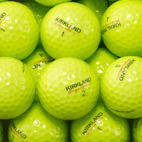 Kirkland V3.0 Neon Yellow Golf Balls