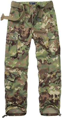 Men's Waterproof Hiking Pants, Ripstop Cargo Pants
