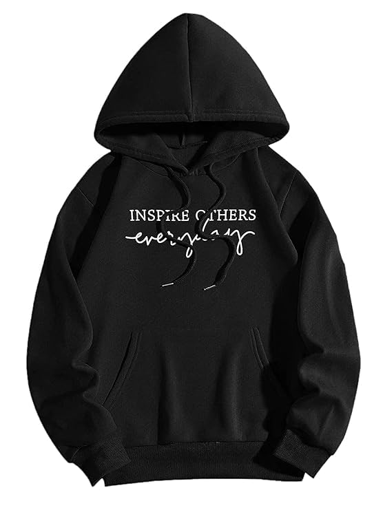 yumina Women's Cotton Fleece Inspire Others Everyday Printed Hoody Sweatshirt-picture-36