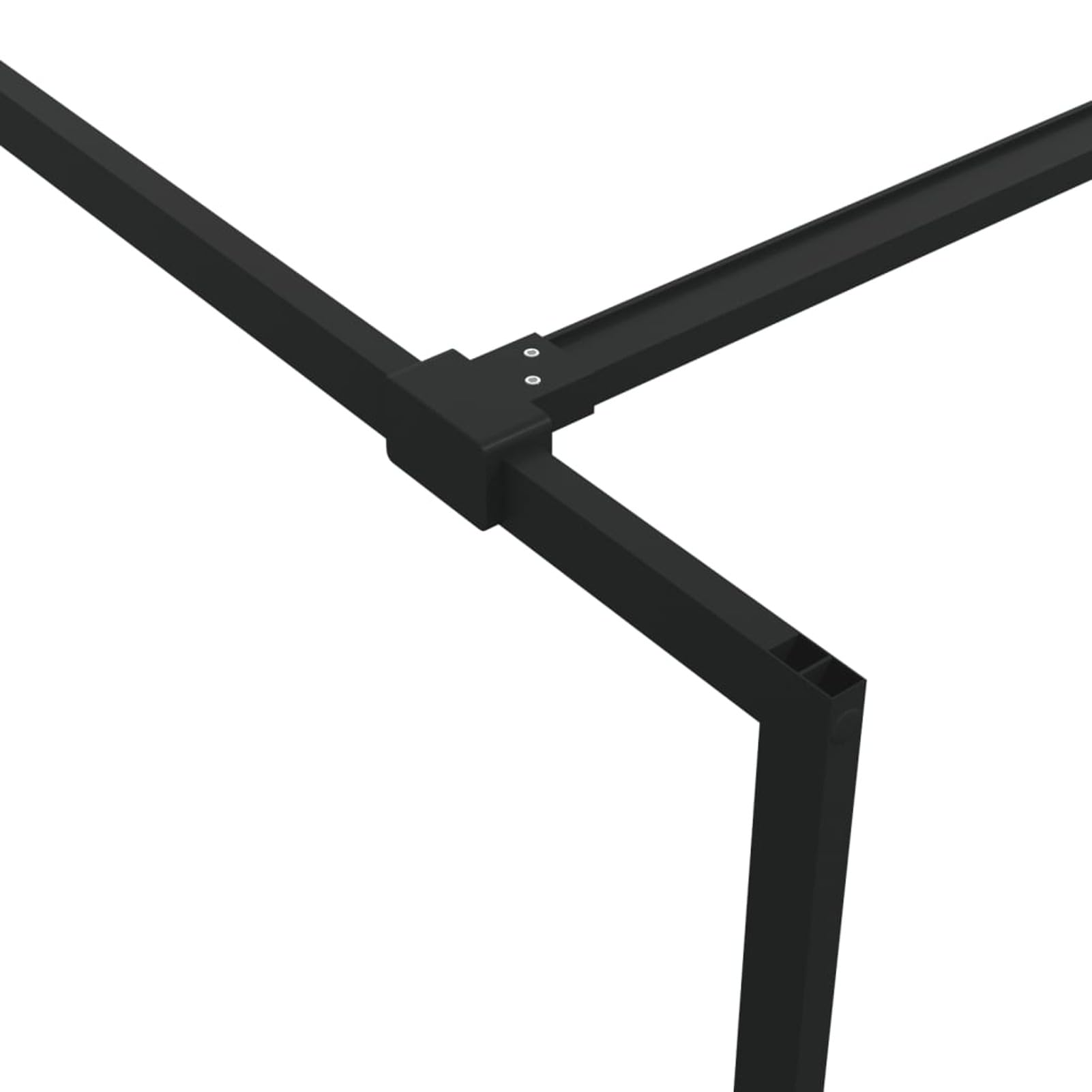 ShGaxin Mampara de Ducha Vidrio ESG semiesmerilado Negro 80x195 cm, Mampara Bañera, Mampara Baño Ducha, Cabina De Ducha, Mampara Baño 152105