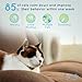 FuzzyMilky Cat Pheromone Calming Diffuser Gel, Unplugged Cordless Cat Calming, Anxiety Relief, Lasting 2 Months, Adjustable for Home,Car Travel, Scratching,Urine Marking(120 ml, 4.1 fl oz)(Floral)
