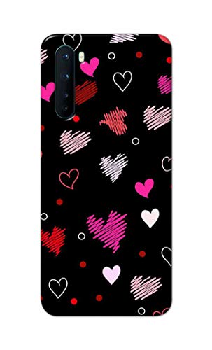 Image of PRINTFIDAA Vibrations of Love Hard Back Cover for OnePlus NORD (2020 Model), OnePlus Z Back Cover -(P6) KAT1009