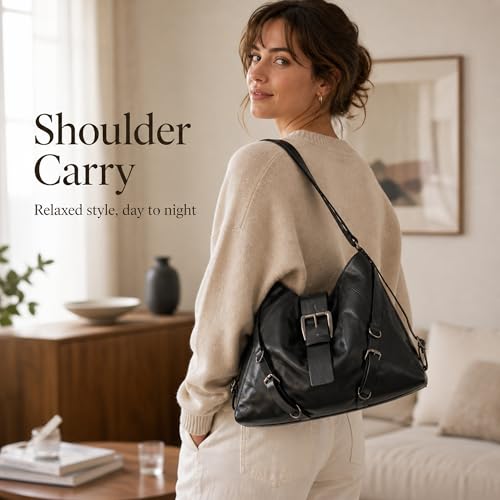 Bolso convertible 3 en 1 tipo mochila para mujer miniatura 7