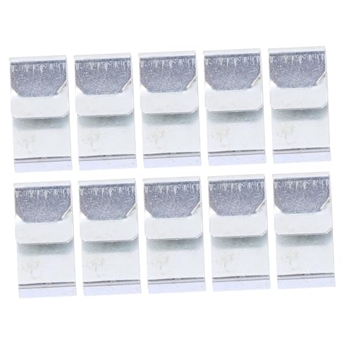 Tofficu Lot De 25 Clips Fixation Câbles Remorque En Acier Robustes Réglables Pour Camions Véhicules Utilitaires Argentés Usage Extérieur Remorquage Sécurisé