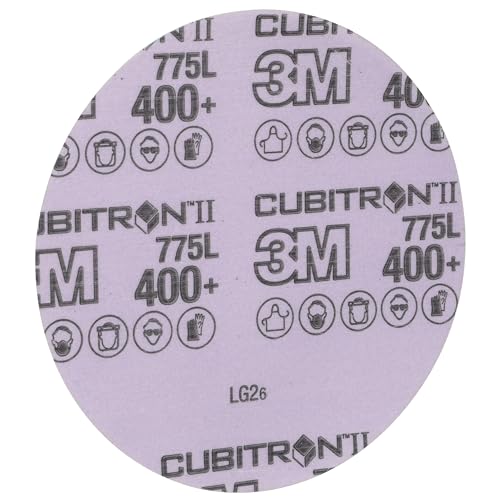 3M Cubitron II Hookit Filmscheibe 775L, 75 mm, 400+, ungelocht