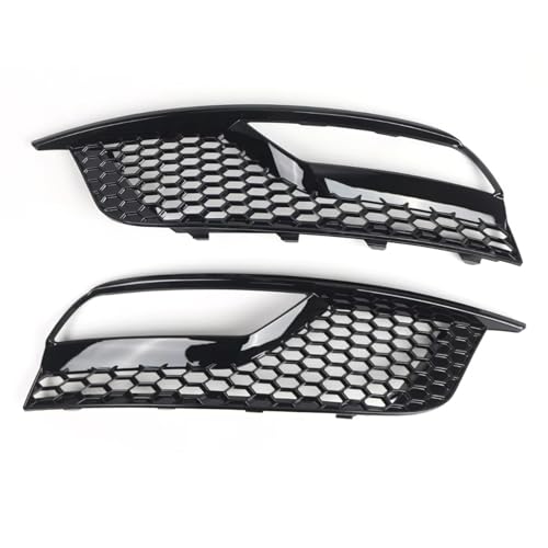 Rejilla para faros antiniebla y protector frontal compatible con A3 Sedan 2012-2016, kit par 4